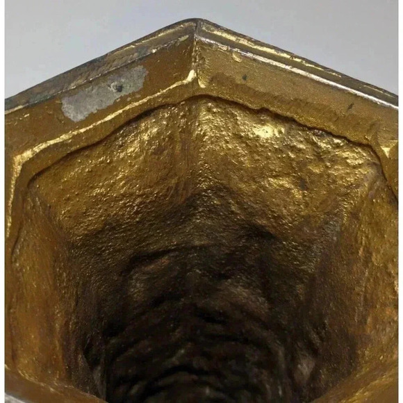 Antique Fine Dutch Silver Finish Vase JSW Repousse Windmills Sailboats Tapered - Picture 7 of 9